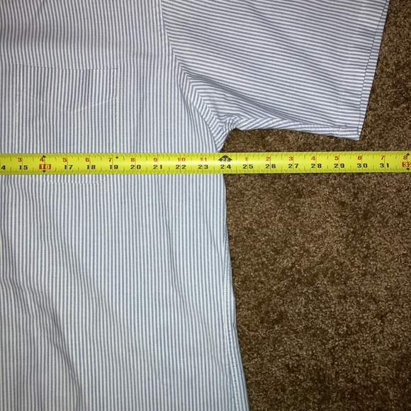 L.L. Bean Made In USA Short Sleeve Button Up Shirt - Picture 7 of 9